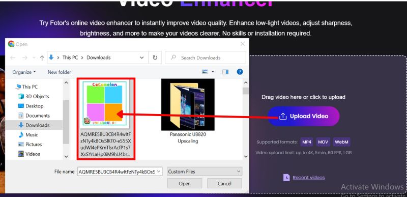 Carregar o vídeo GIF