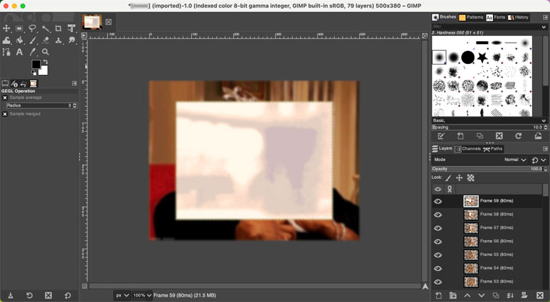 Combine GIFs usando o GIMP