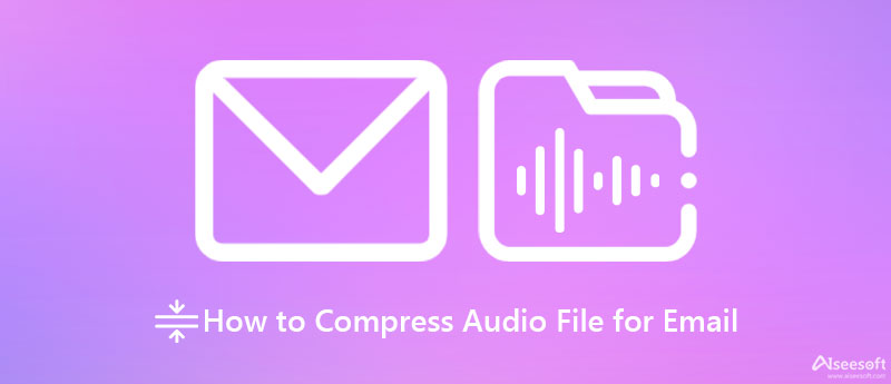 Compactar arquivo de áudio para e-mail