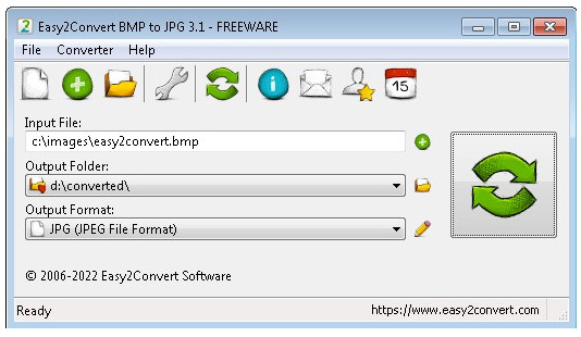 Easy2Converter BMP para JPG