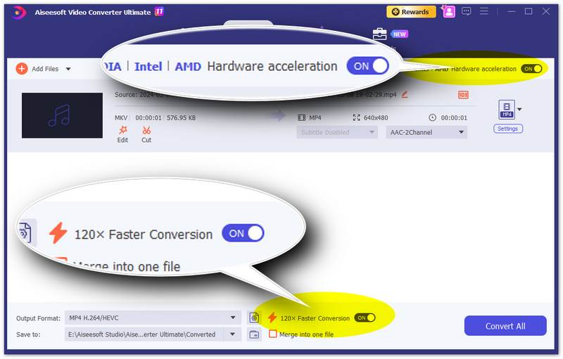Acelere a conversão