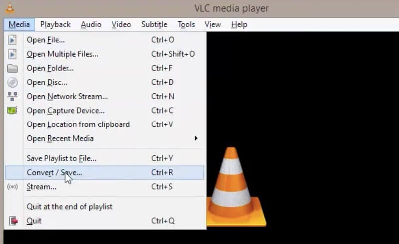 Converter MXF com VLC