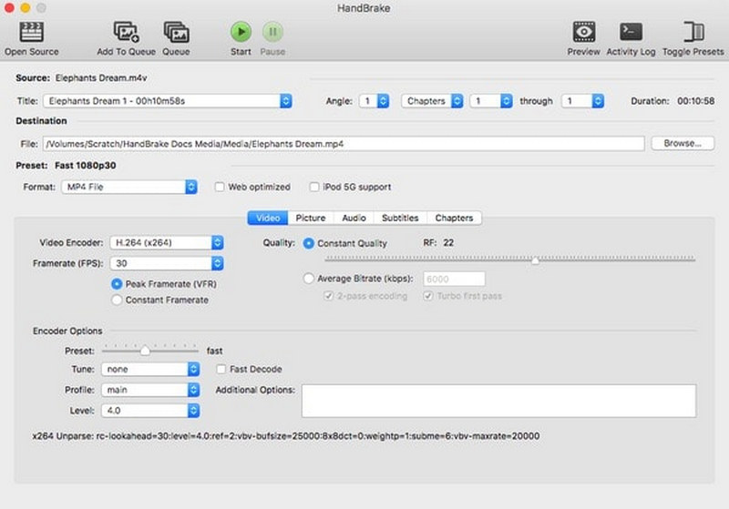 Converter com HandBrake