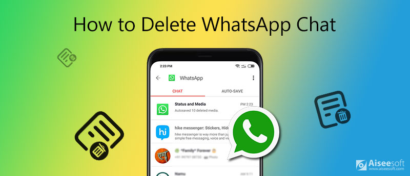 Como excluir conversas do WhatsApp