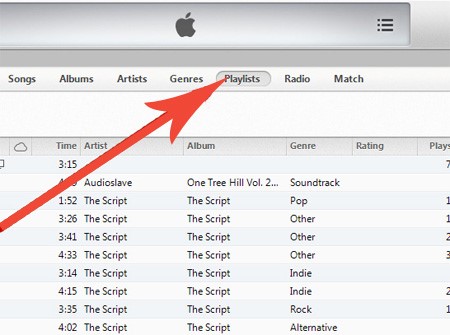 Excluir lista de reprodução do iPhone com o iTunes