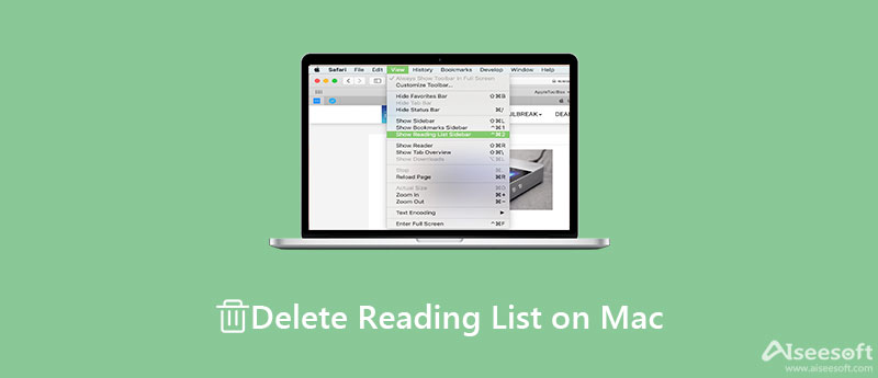 Excluir lista de leitura no Mac