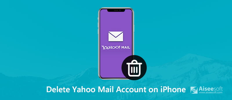 Excluir sua conta e dados do Yahoo Mail no iPhone