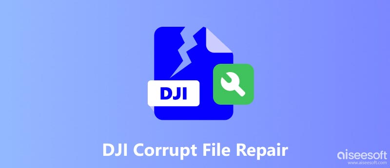 Reparação de arquivo corrompido DJI
