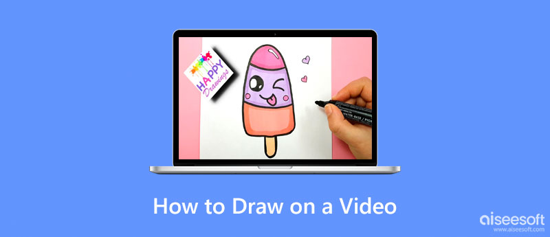 Desenhar em um vídeo