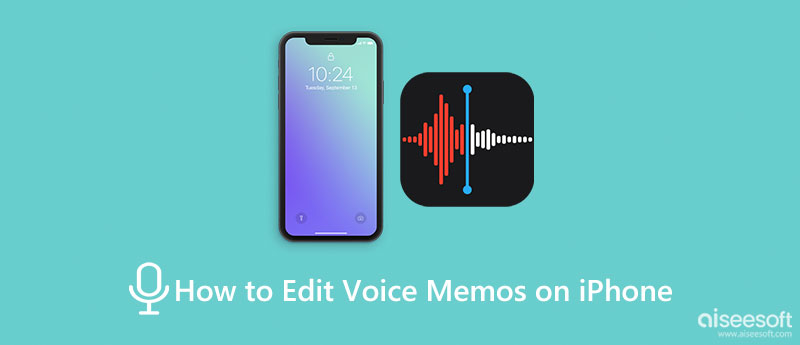 Editar memorandos de voz no iPhone