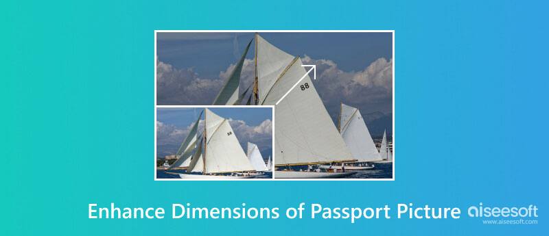 Melhore as dimensões da imagem do passaporte