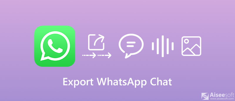 Exportar bate-papo do WhatsApp