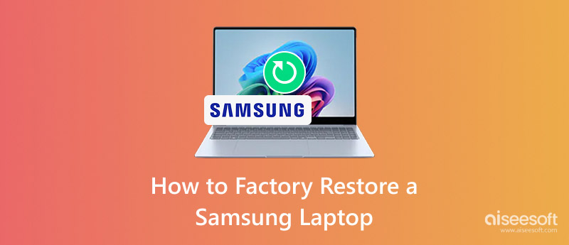Redefinição de fábrica do seu laptop Samsung