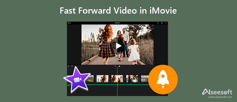 Avanço rápido de vídeo no iMovie