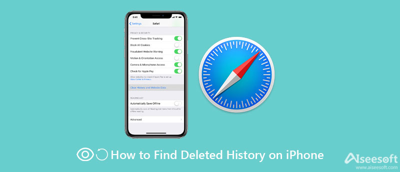 Encontre o histórico excluído no iPhone