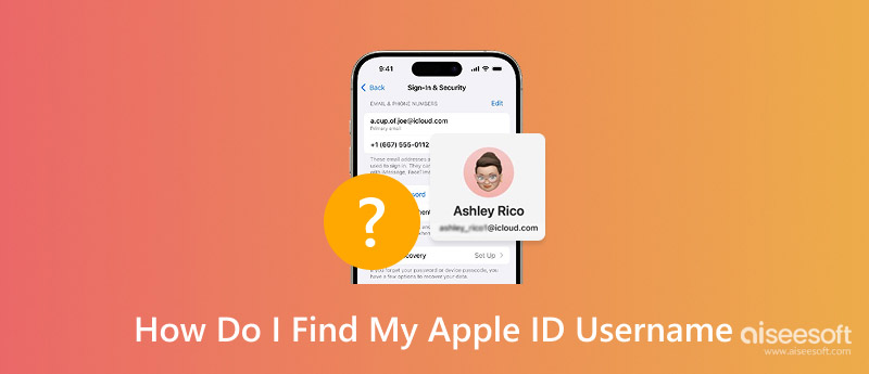 Encontre meu nome de usuário do Apple ID