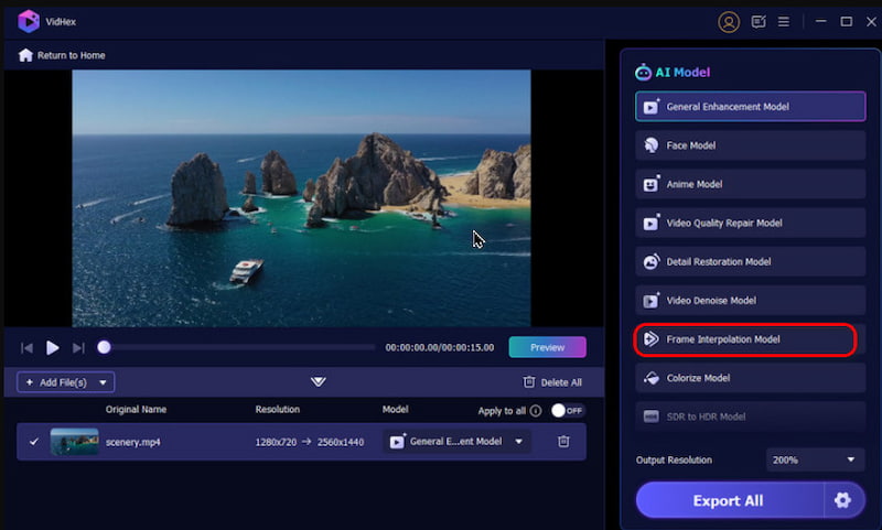 escolher-quadro-interpolação-modelador