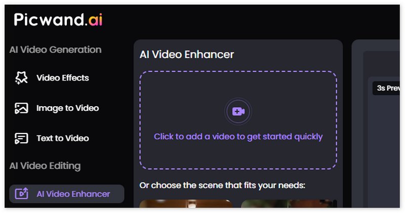 Adicione vídeos para aprimorar no Picwand