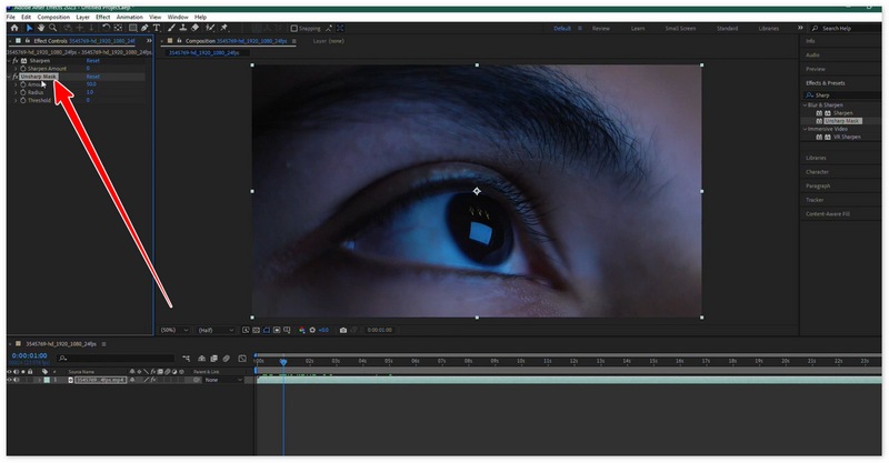 Ajustar configurações no After Effects