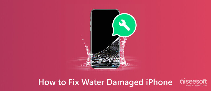 Corrigir iPhone danificado por água