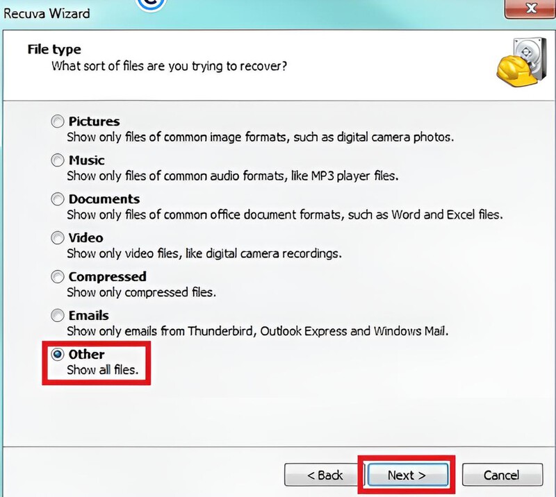 Selecione Outro Arquivo