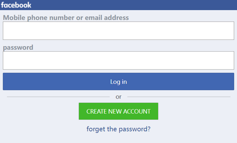 Facebook antigo