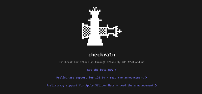 Checkra1n Jailbreak iPhone no MAC