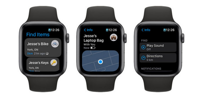 Localize o iPhone com o Apple Watch