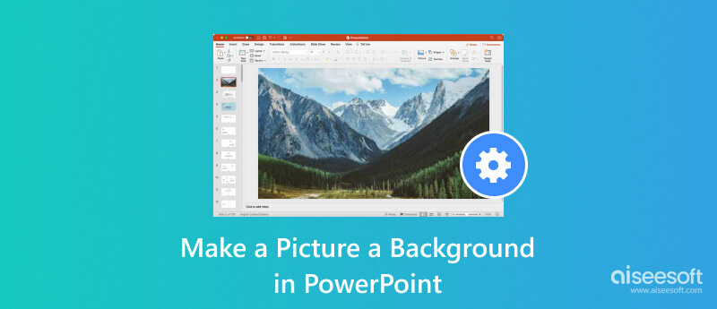 Faça de uma imagem um plano de fundo no PowerPoint
