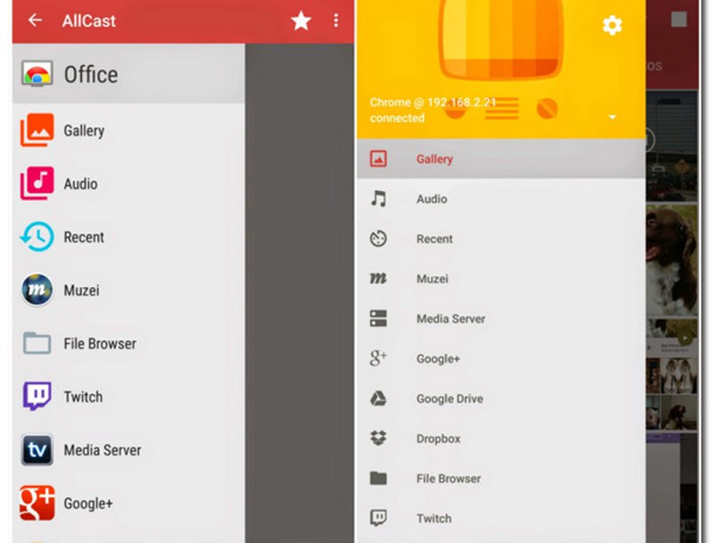 AllCast Mirror Android para PC