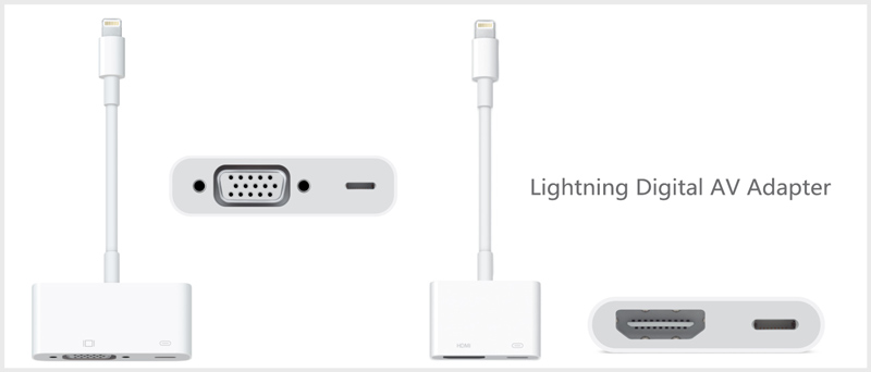 Adaptador AV Digital Lightning da Apple