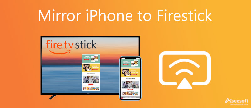 Espelhar a tela do iPhone no Firestick