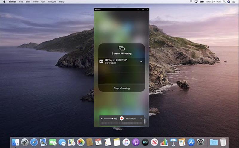 AirPlay iPhone para Mac