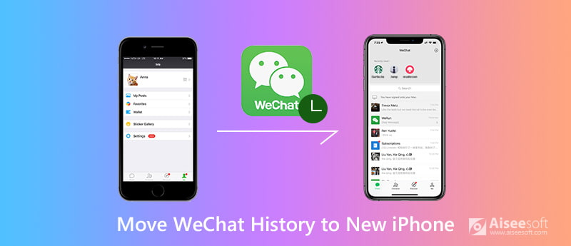 Mova o histórico do WeChat para o novo iPhone