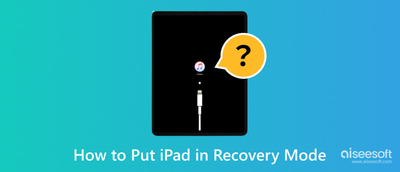 Coloque o iPad no modo de recuperação