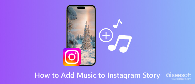 Coloque música na história do Instagram