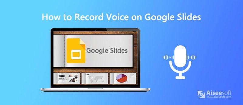 Gravar voz no Apresentações Google