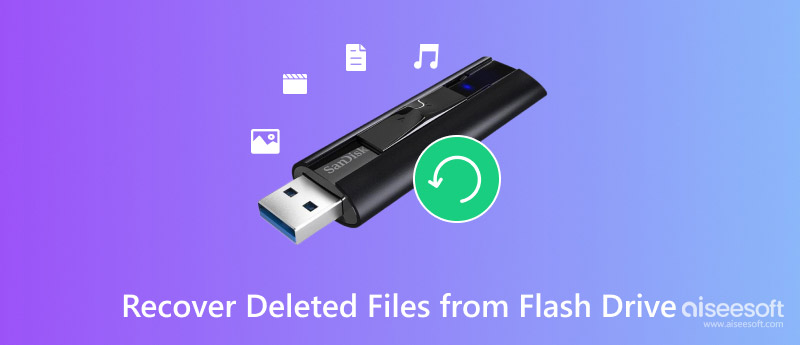 Recuperar arquivos excluídos de unidades flash USB