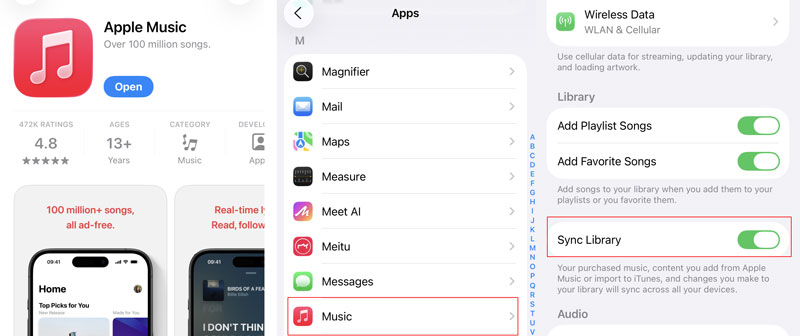 Encontre de volta músicas excluídas