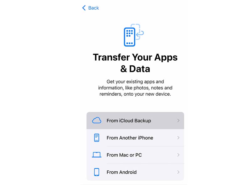 Recuperar fotos do iCloud