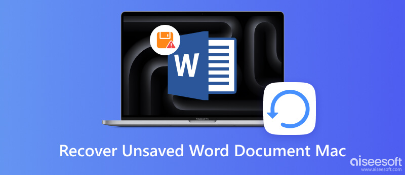 Recuperar documento do Word não salvo no Mac