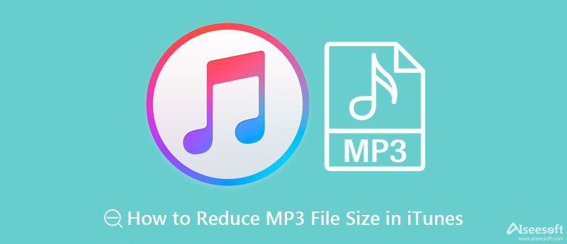 Reduza o tamanho do arquivo MP3 no iTunes