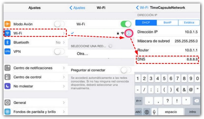 Ignorar bloqueio de ativação via desvio de DNS