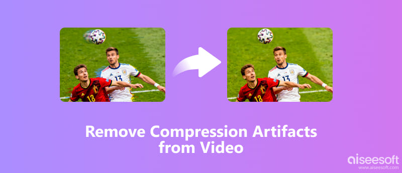 Remover artefatos de compressão de vídeos