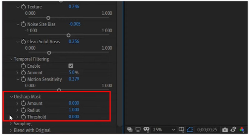 Use a máscara de nitidez.