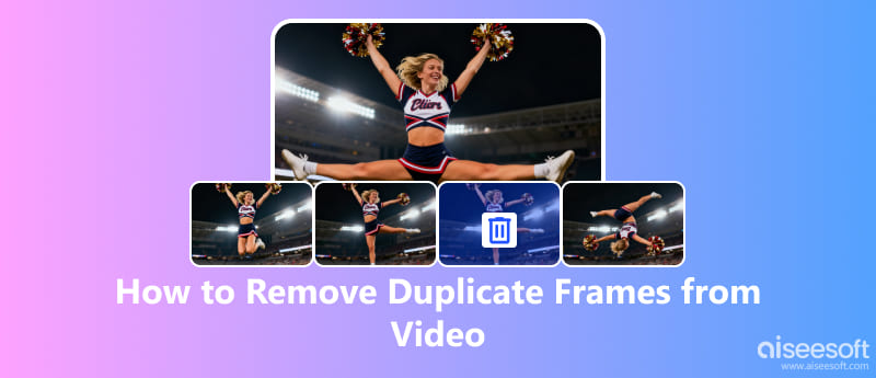 Remover quadros duplicados de um vídeo