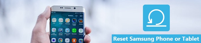 Redefinir telefone Samsung Tablet