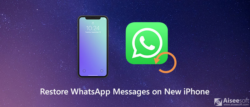 Restaurar mensagens do WhatsApp no ​​novo iPhone