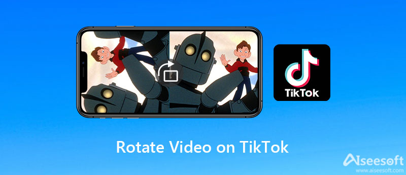 Girar vídeo no Tiktok