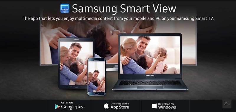 Aplicativo Samsung Smart View